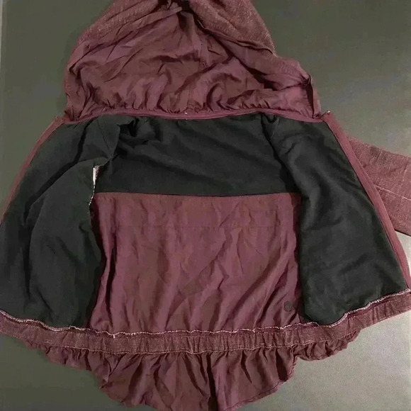 Lululemon Sattva Y2K Cropped Wool Jacket Full Zip Athletic Retro - Picture 14 of 17